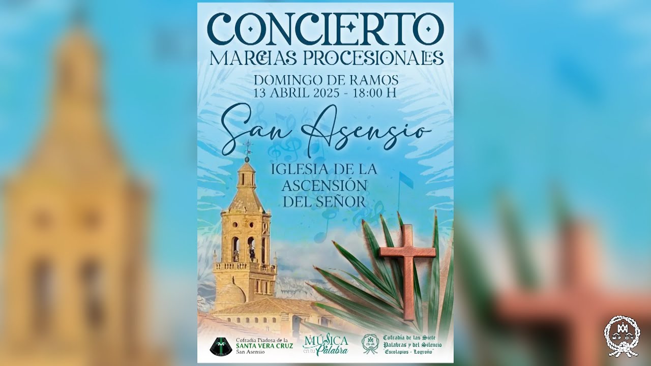 Concierto de Trompetas y Tambores  en San Asensio - Domingo de Ramos 2025.