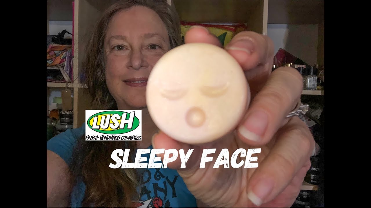Lush 'Sleepy Face' &mdash; новинка 2019 года: твердое очищающее средство.