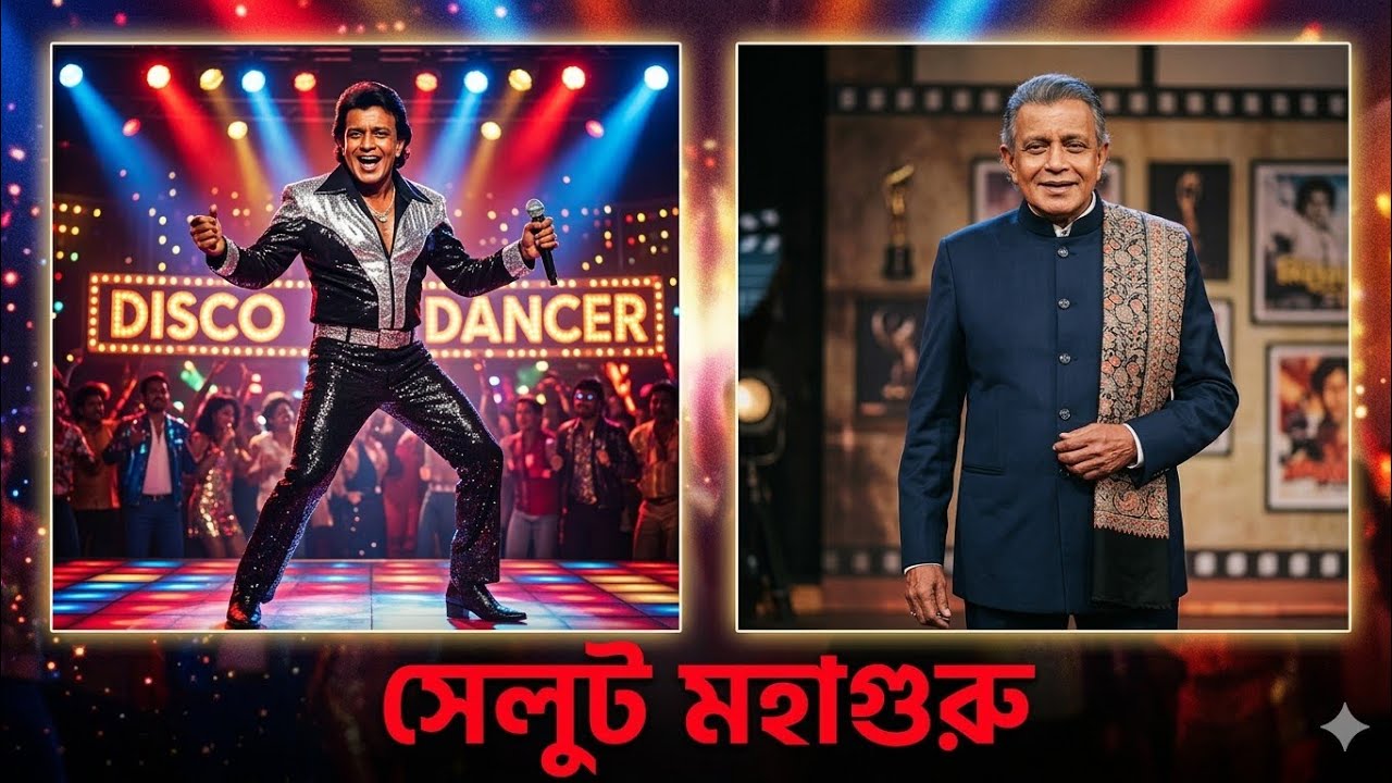 কোটি কোটি মানুষের আবারও প্রেরণা হয়ে উঠলো মিঠুন চক্রবর্তী।