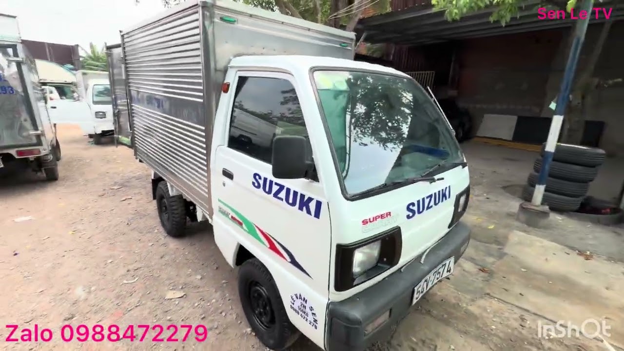Xe tải thùng kín dưới 1 tấn kiểm mới #suzuki #changan #thaco #xe_ben #dongben #vinasuki 