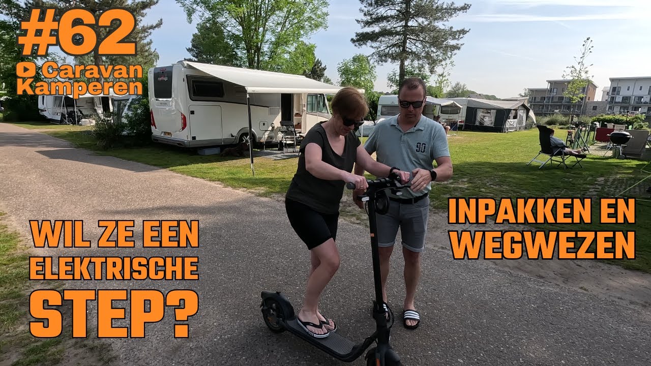 #vlog62 Voor het eerst op een elektrische step en nog meer......