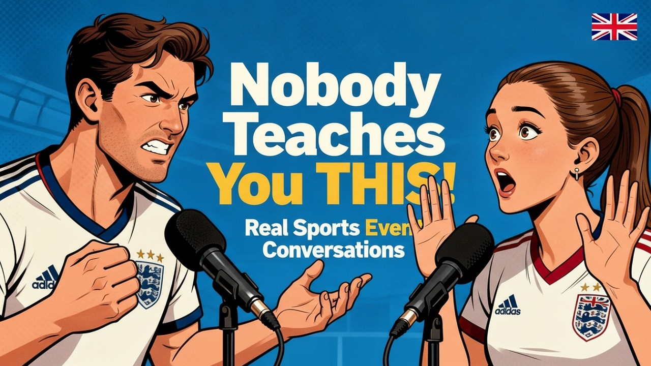 Real Sports Event Conversations That Will Transform Your English Speaking Practice OVERNIGHT