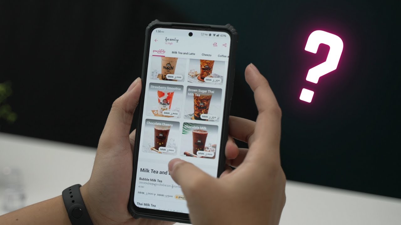 How does a food delivery application work?