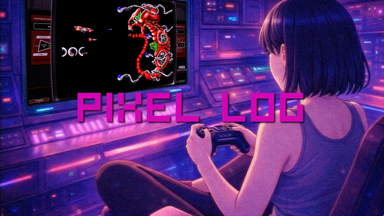 retro space combat training // Outrun Synthwave Gameplay | Pixel Log