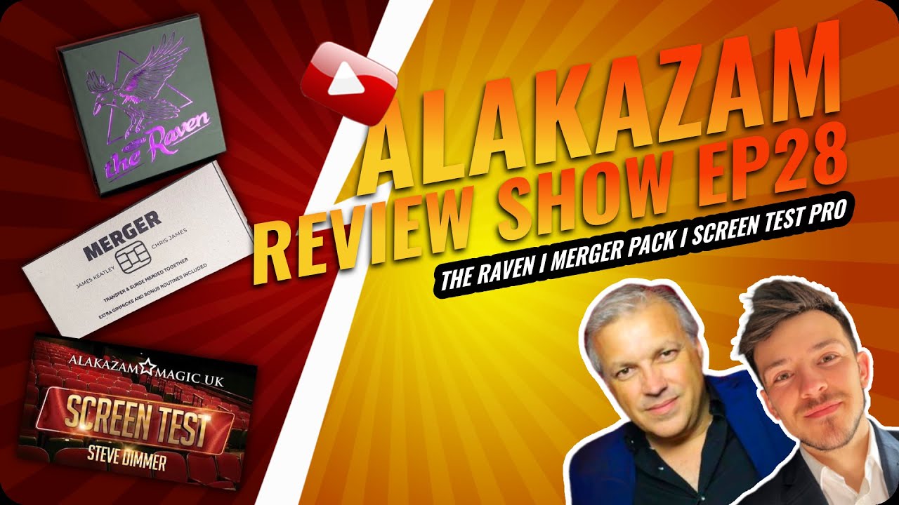 Alakazam Review Show Ep 28 I The Raven, The Merger Pack & Screen Test Pro