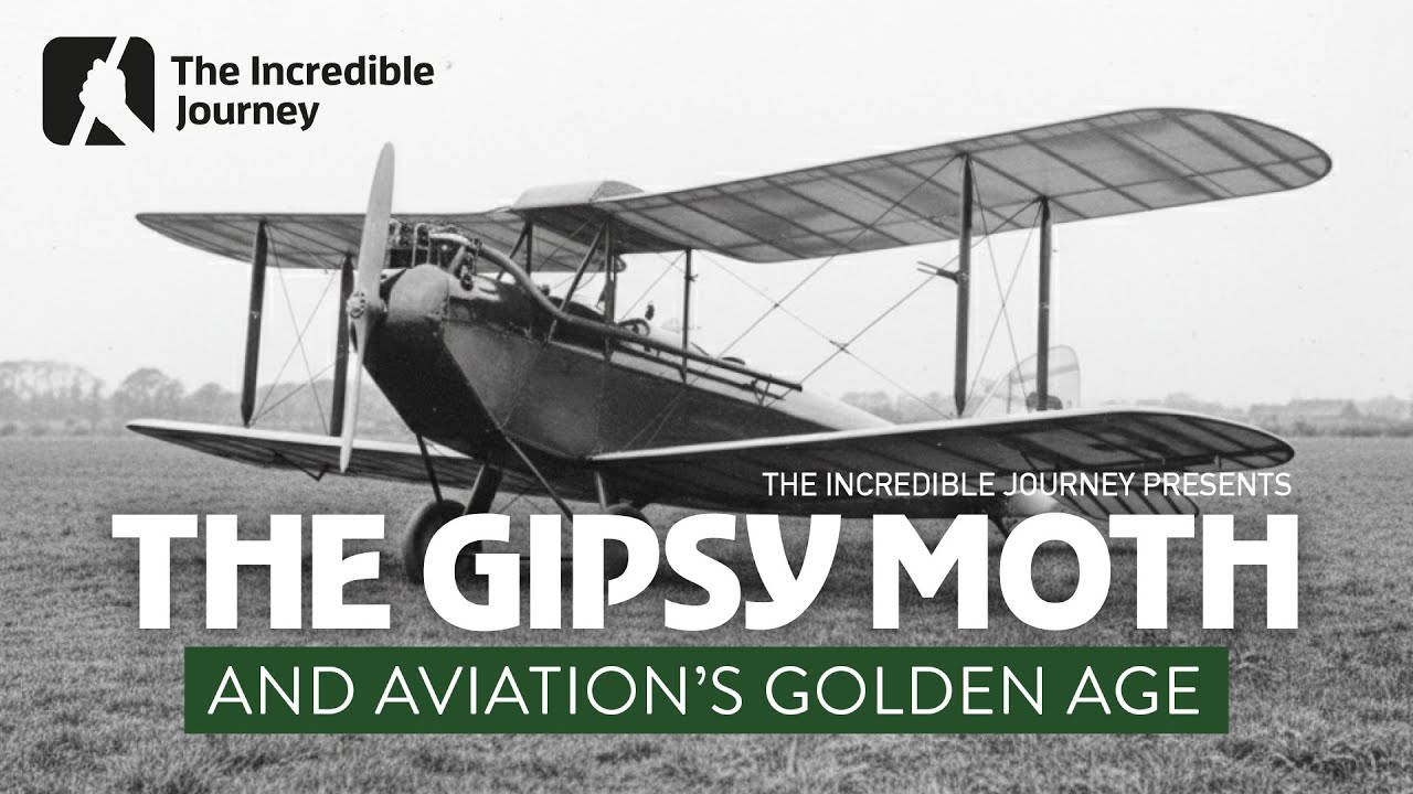 Amy Johnson, C. W. A. Scott & the Gipsy Moth That Made Aviation History