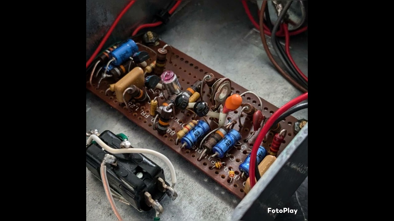 Blackstrap Electrik Co. "The Lyre" modified Kay Fuzztone Octave Fuzz Pedal