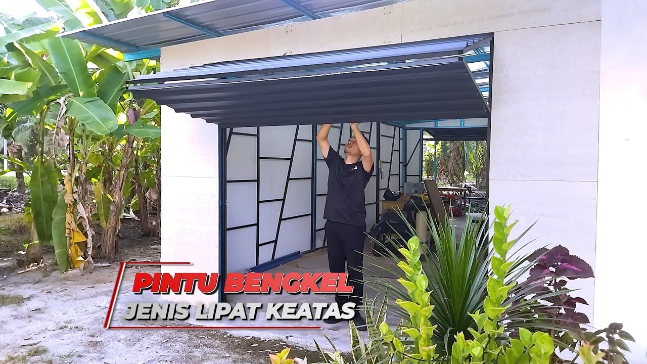 PINTU BENGKEL JENIS LIPAT KEATAS