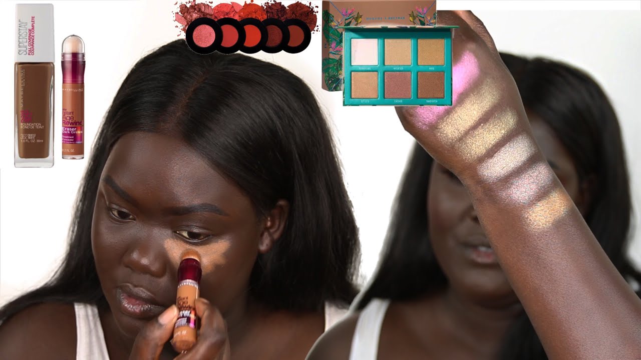 TESTING NEW MAKEUP- Morphe xBretman Rock/ Maybelline Superstay Foundation etc First Impression