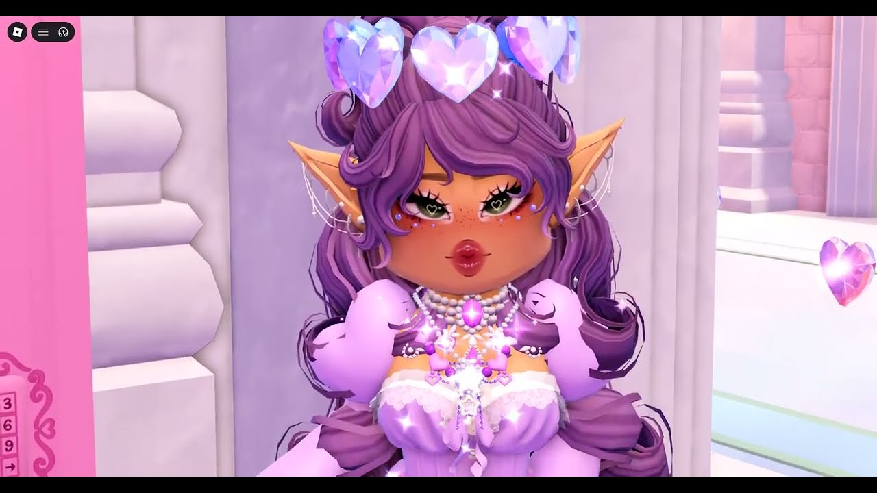 Styling the infinite diamonds halo in royale high!!!❄ AshRose✨