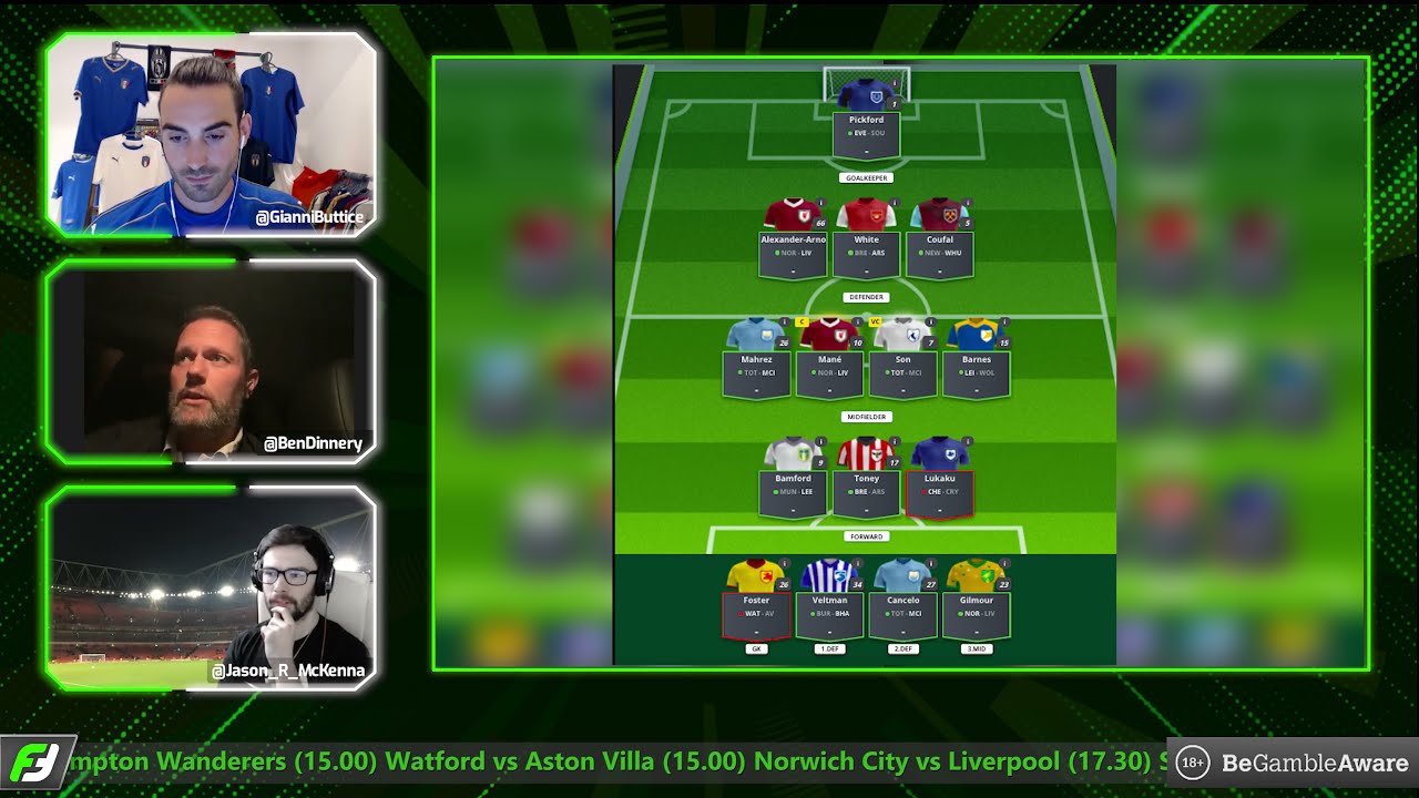 FanTeam Fantasy 2021/22 Season *£1,000,000 GUARANTEED*