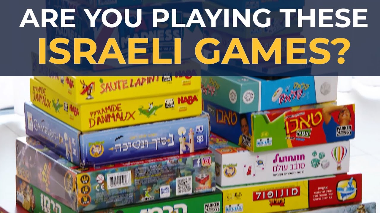 Are you playing these Israeli games?