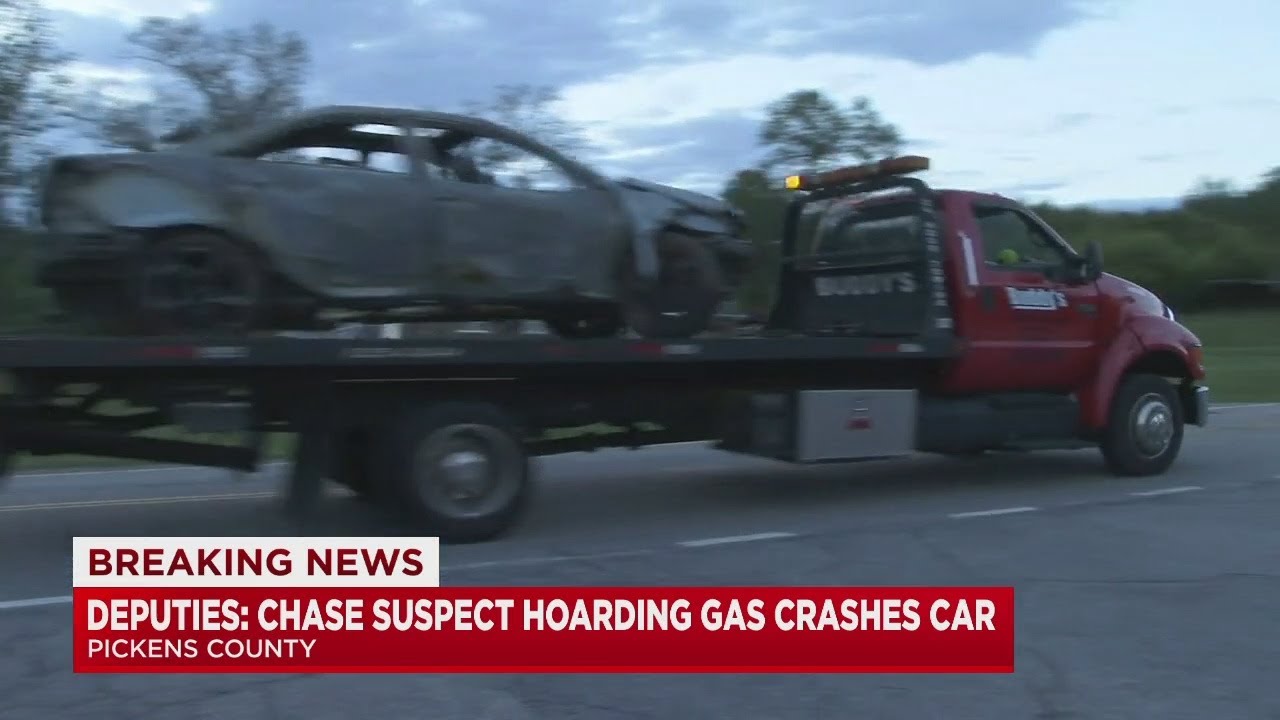 Woman car catches fire from hoarded gas containers