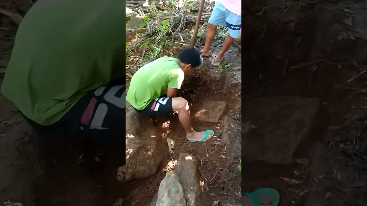 😱PART2 DIGGING A SHARP STONE POINTS OUT WHERE YAMASHITA'S TREASURES IS HIDDEN