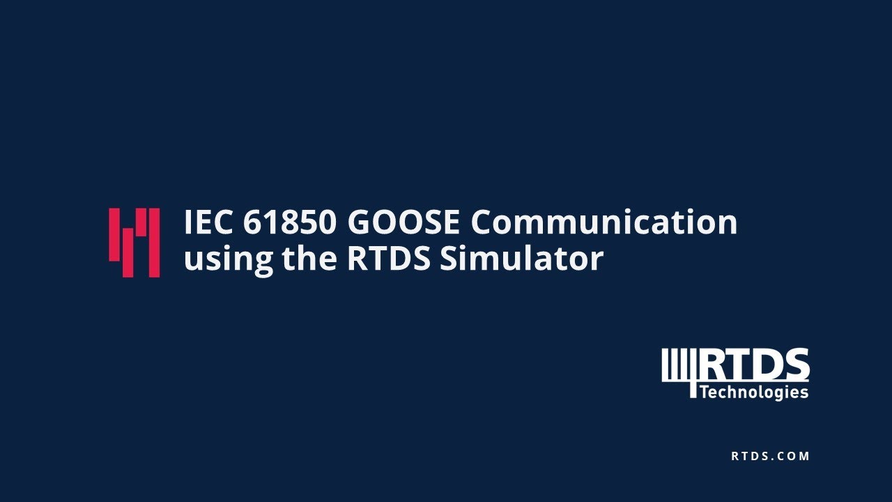IEC 61850 GOOSE webinar