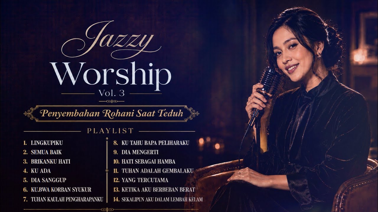 Jazzy Worship Indonesia 1 Jam - Lagu Rohani Jazz untuk Saat Teduh, Doa & Renungan
