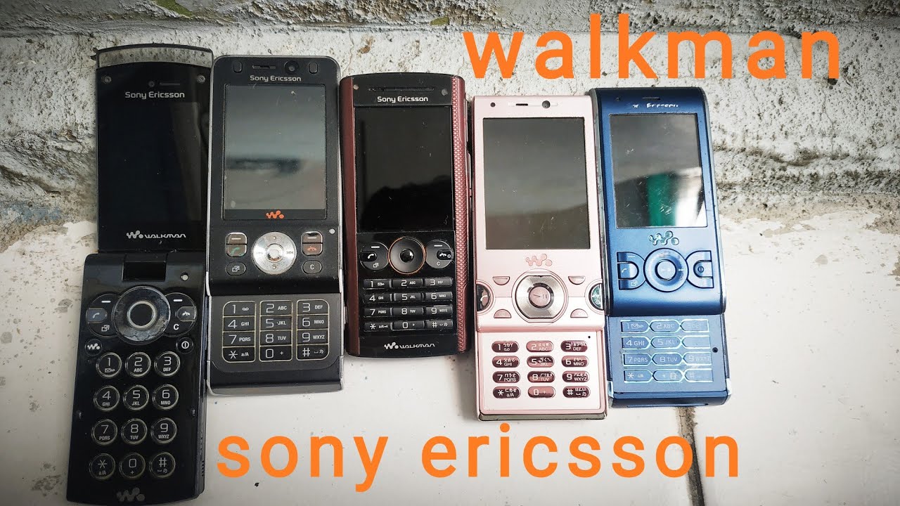 sony ericsson walkman . hp jadul sony ericsson. part 1