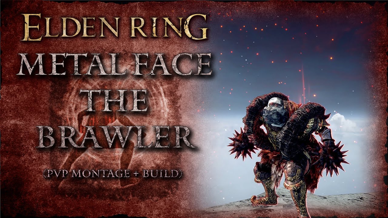 Elden Ring- Metal Face The Brawler - PVP Montage + Build! #eldenring #eldenringpvp