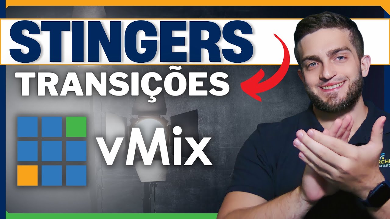 A Magia dos Stingers no vMix: Surpreenda seu Público com Transições Hipnotizantes