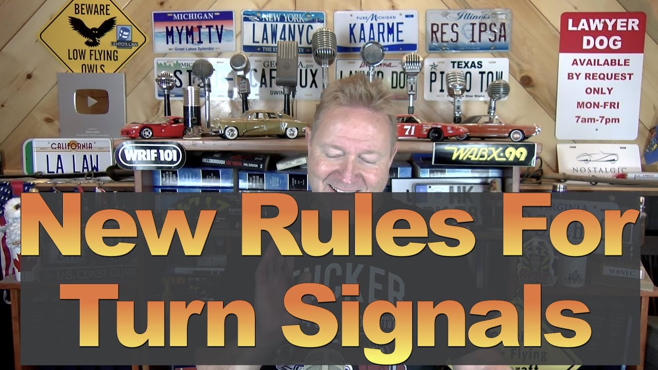 State Rewrites Rules on Turn Signal Use