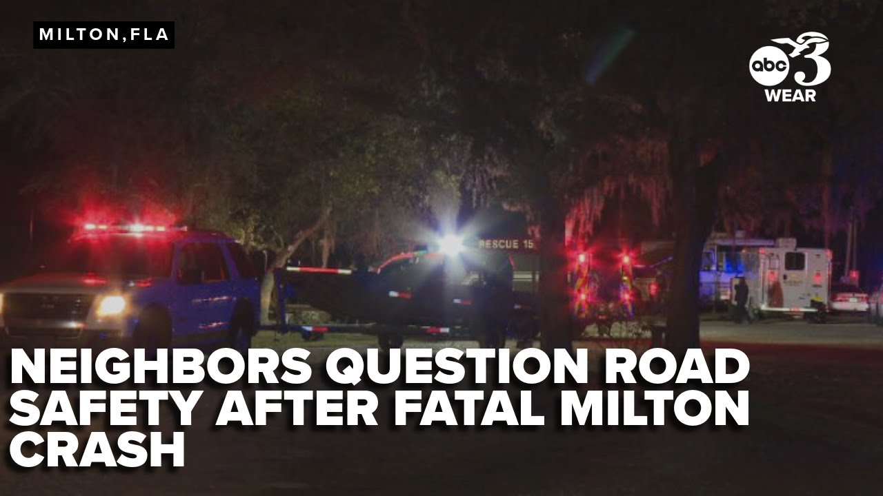 Neighbors question road safety after fatal crash into Yellow River in Milton