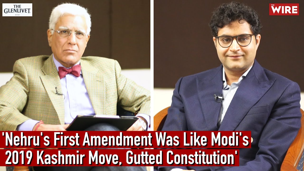 'Nehru's First Amendment Was Like Modi's 2019 Kashmir Move, Gutted Constitution'
