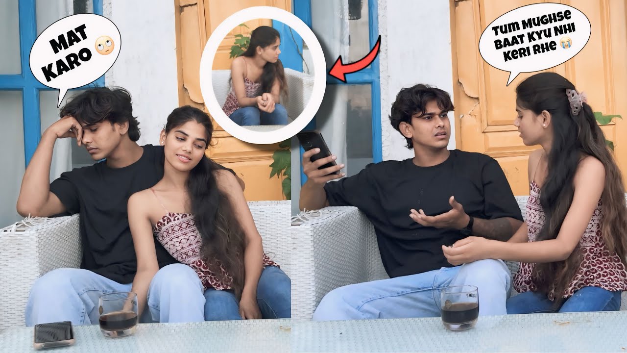 Ignoring My Girlfriend Prank 🫣