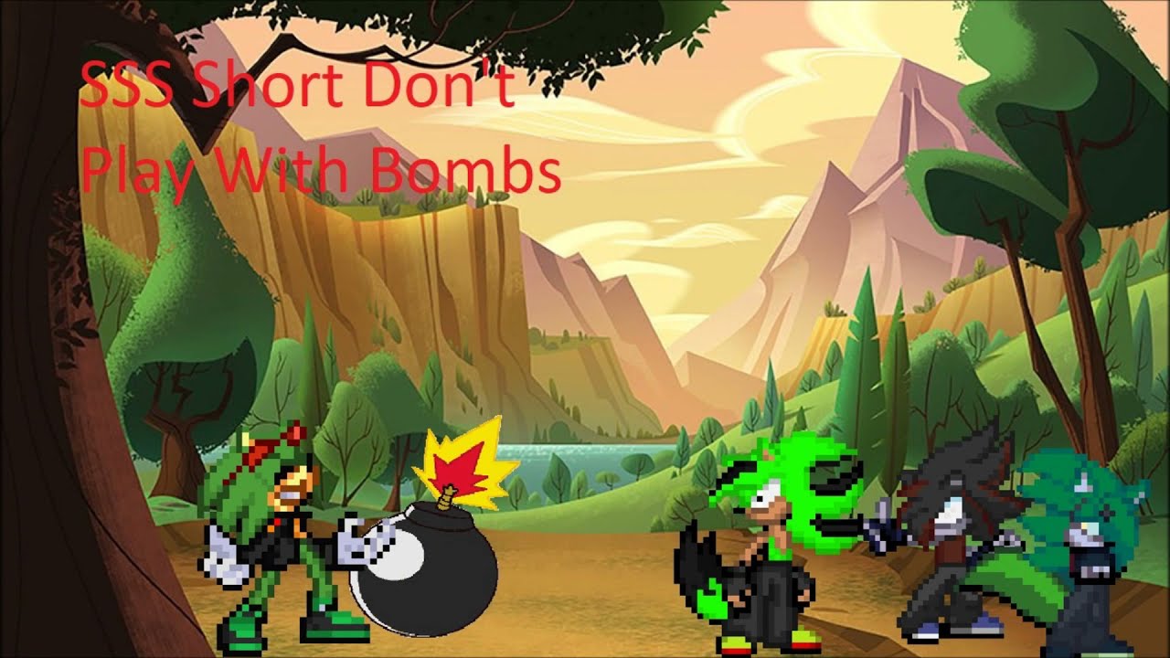 SSS Short Don't Play With Bombs