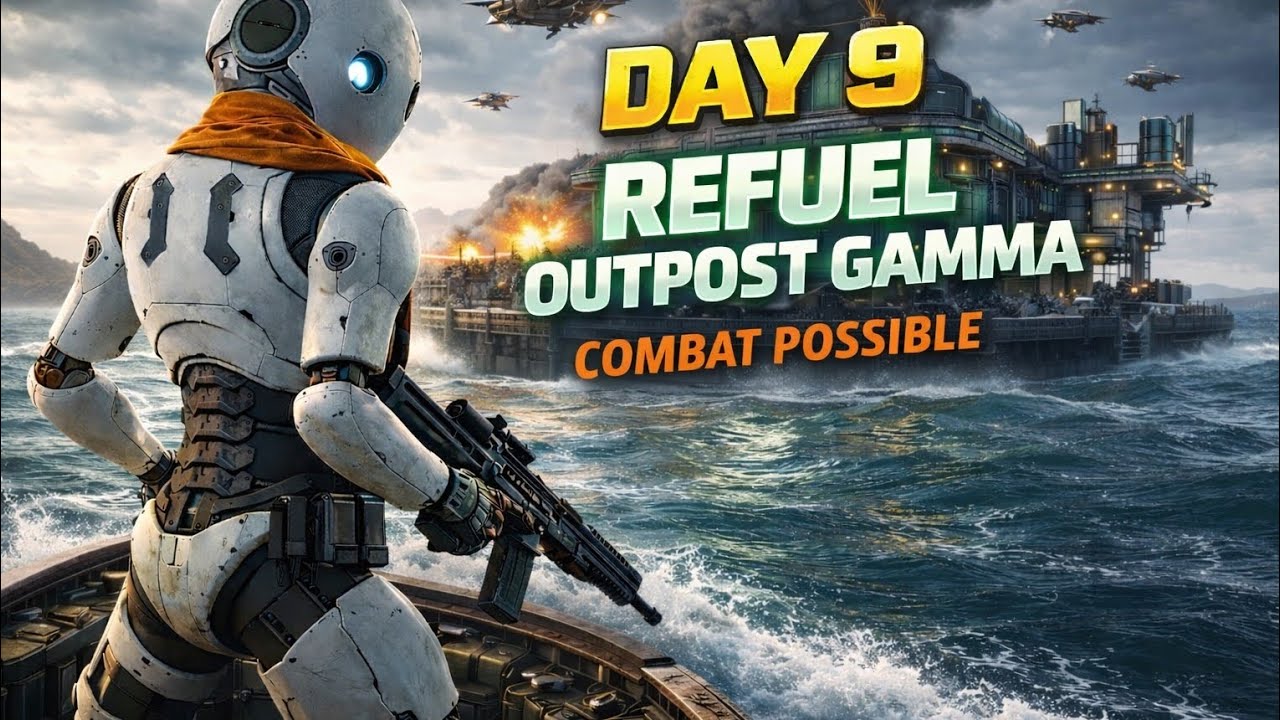 The Last Caretaker | Day 9 | Refuel Outpost Gamma (Combat Possible)