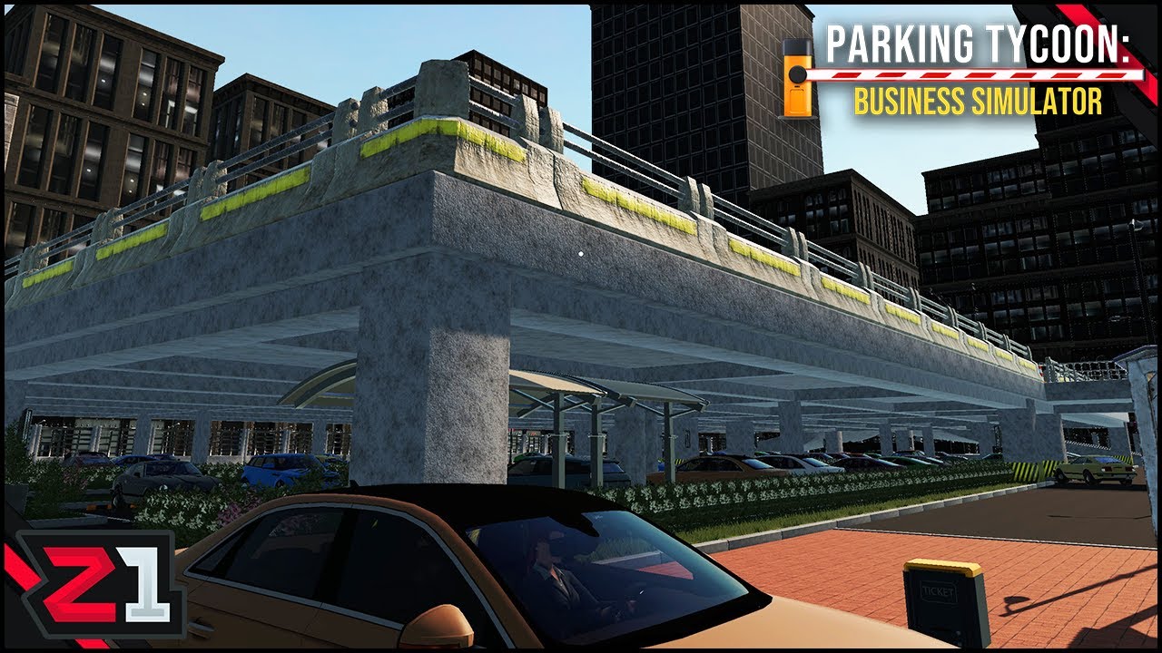 Building The SECOND LEVEL ! Parking Tycoon [E5]