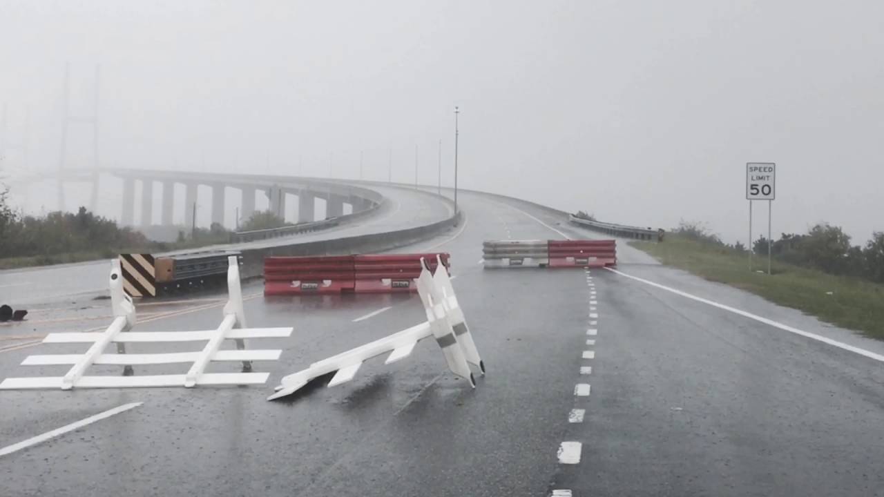 Hurricane Matthew, St Simons, Brunswick, Georgia (2016)