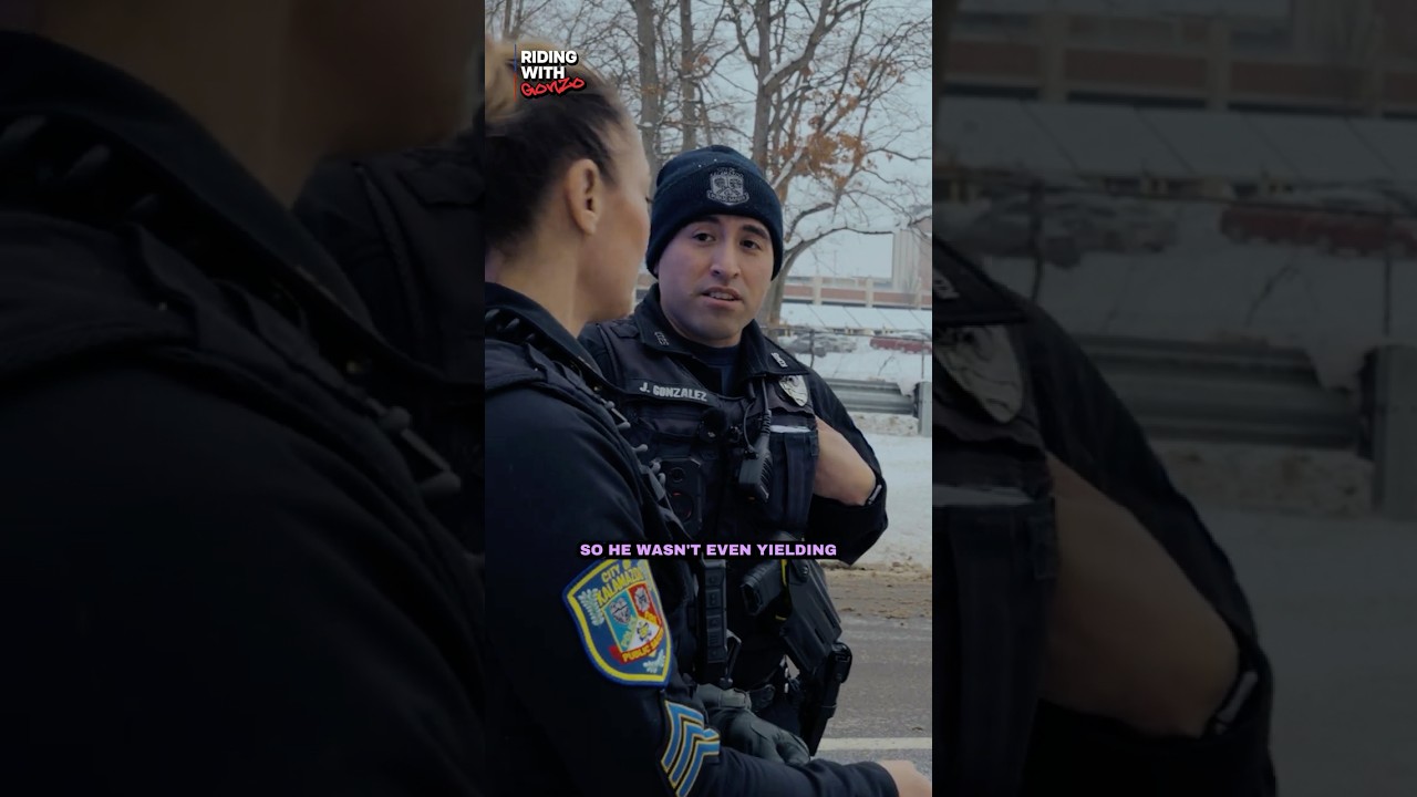 Officer Gonzalez's vehicle is struck while helping with a motorist assist | Riding with Gonzo