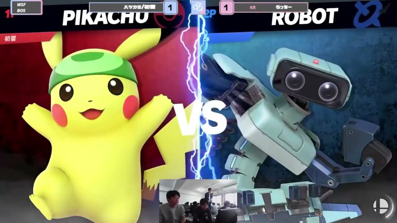彩in池袋#9 WF ハツカミ/初雷(ピカチュウ) vs うっちー(ロボット)