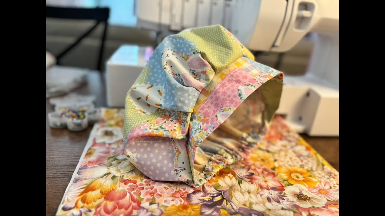 Sew with Me: A Bouffant Style Scrub Cap Tutorial