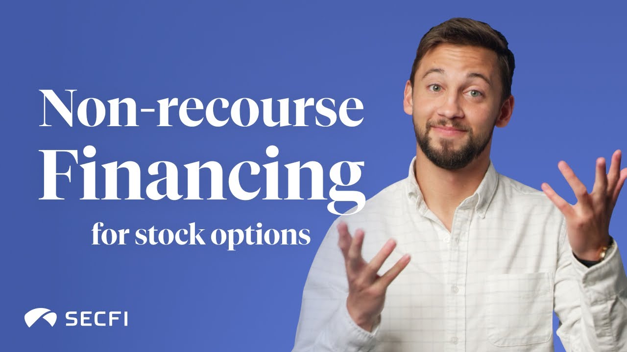 What is non-recourse financing for stock options?
