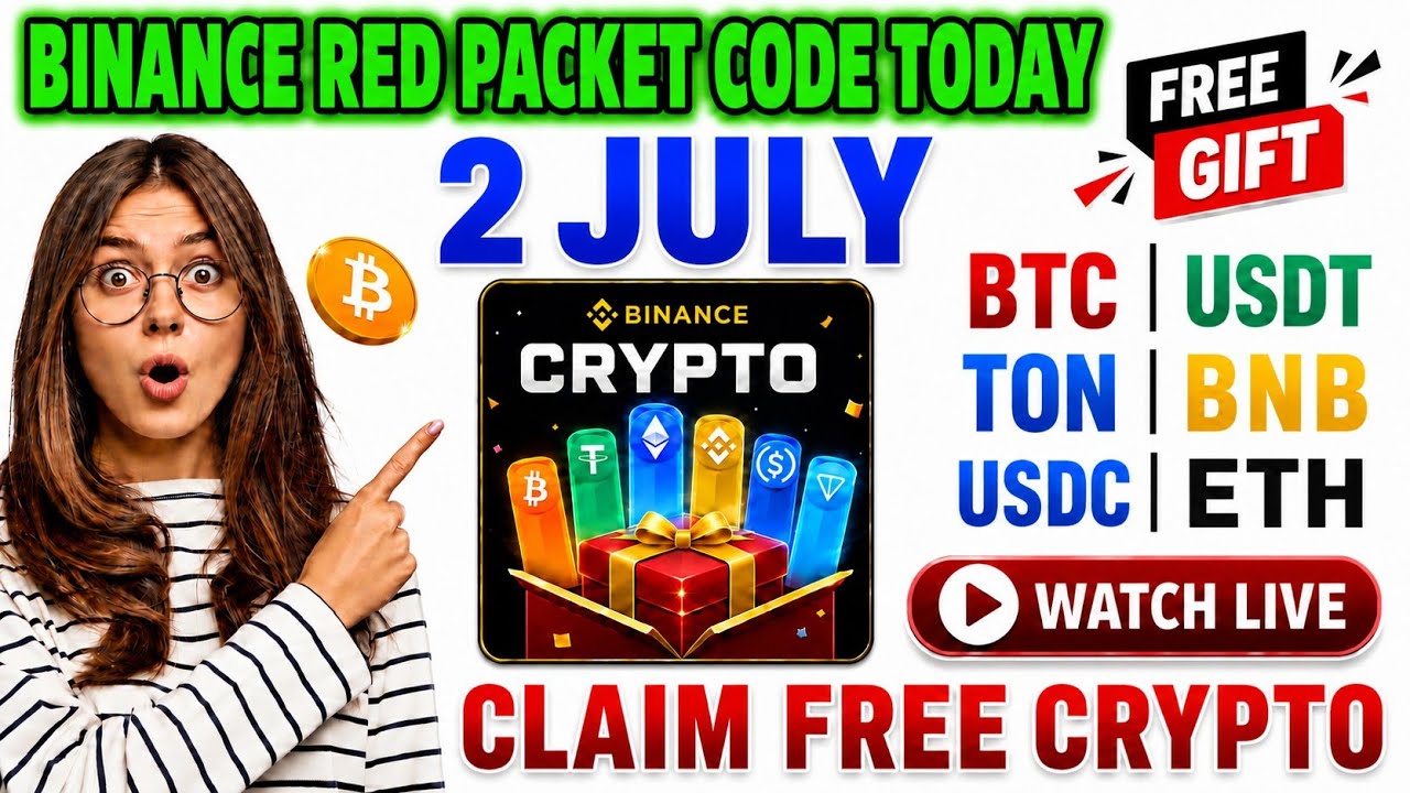 Free USDT 🤑 Binance Red Packet Code Today 🔥 Red Packet Code in Binance Today 🎁