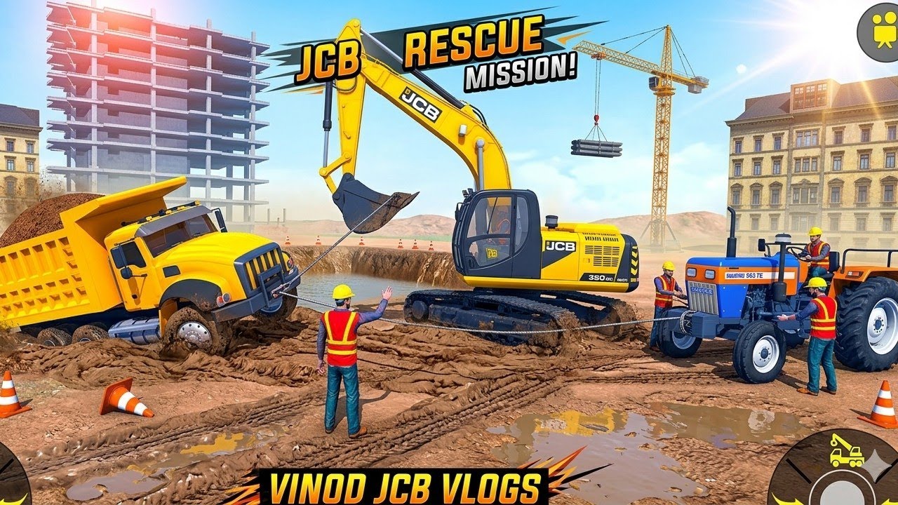 🚜 Jcb mashine 3dx plus and Sonalika tractor mitti khudai and loding in Village video #jcbvideo​ #jcb