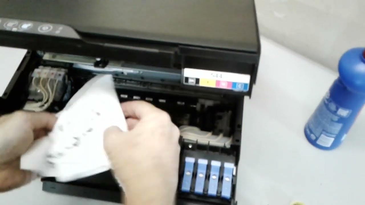 Epson L3250 não imprime preto e colorido, como desentupir o tanque de tinta de forma caseira