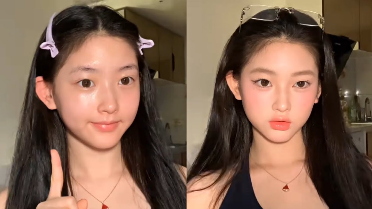 ASMR Makeup 🎀🩷 Daily Korean Makeup | Immersive Makeup ✨