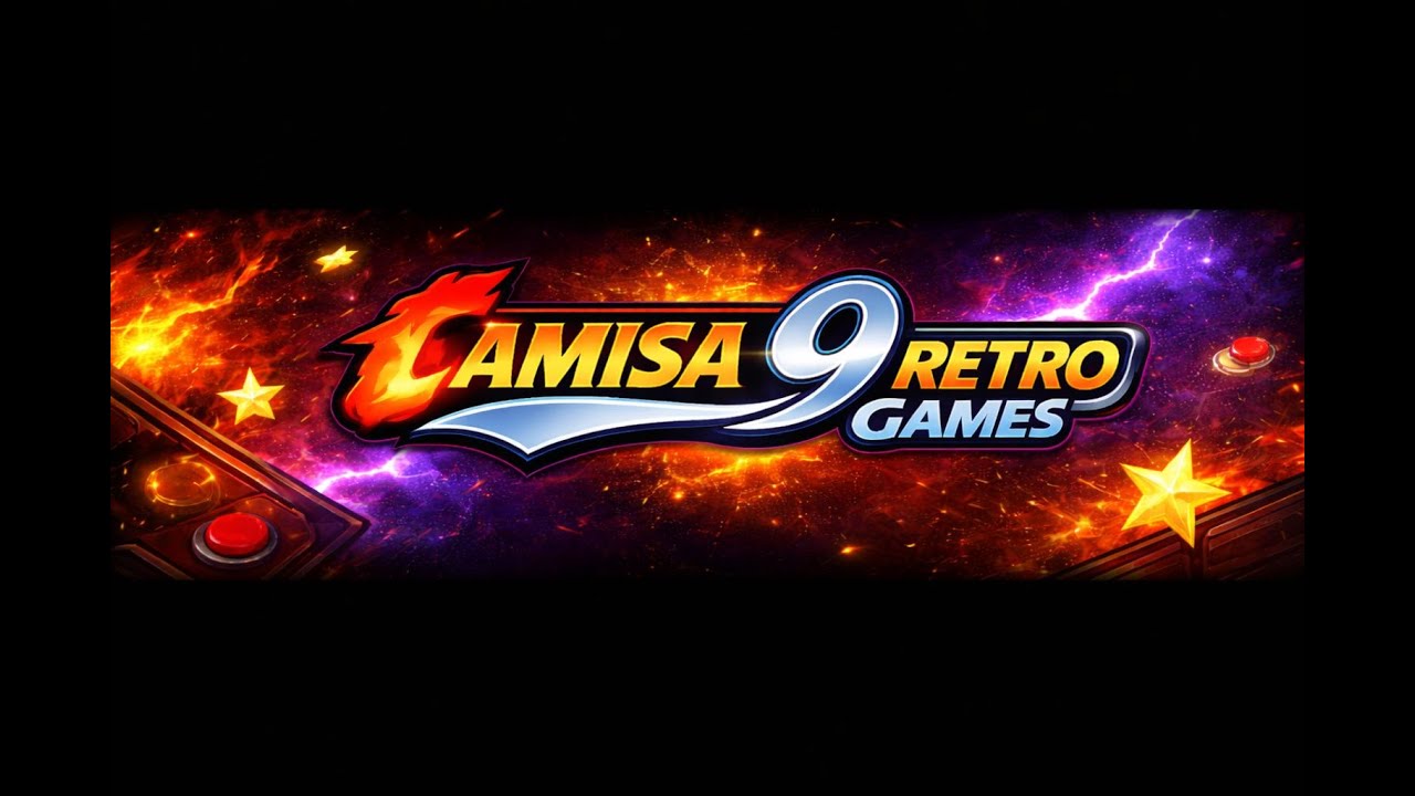 CAMISA9RETROGAMES - VELHA ESCOLA #KOF95 - NOITE DE COMBATE - #SNK #NEOGEO #ANOS90