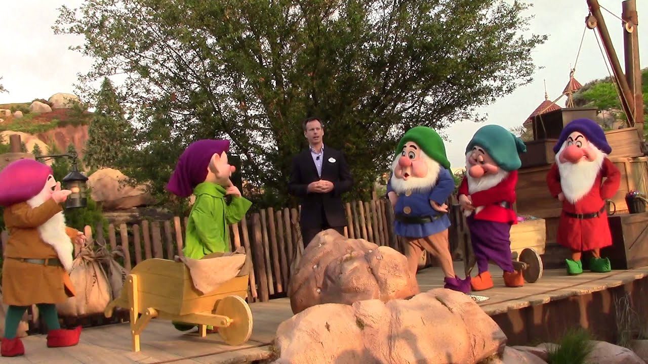 Seven Dwarfs Mine Train Dedication