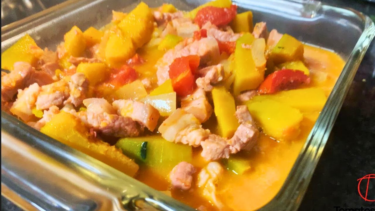 How to Cook Binagoongang Baboy at Kalabasa | ASMR