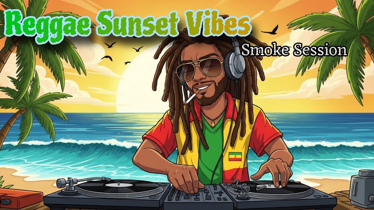 Reggae Sunset Vibes 🌅 Chill & Smoke Session | Deep Roots Relaxation