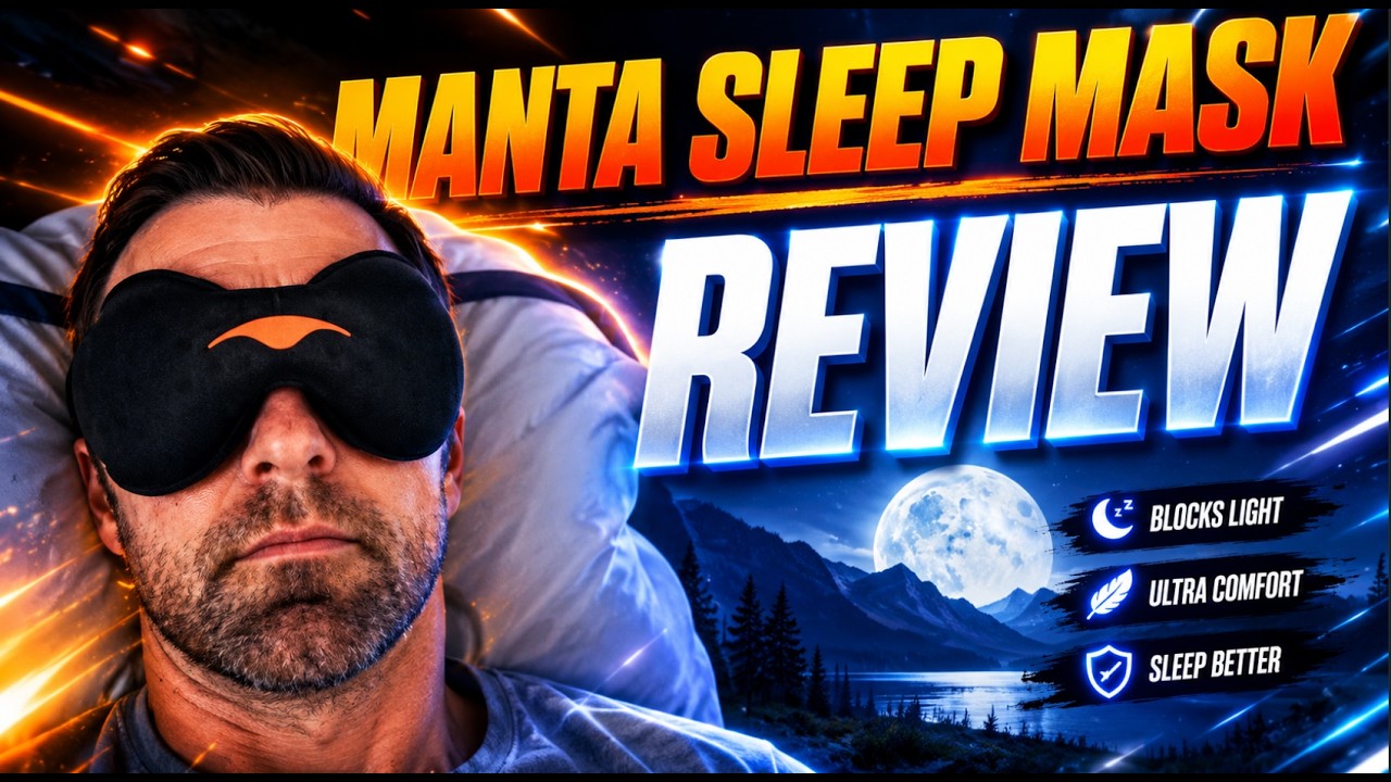 Is Manta Sleep Mask WORTH the price? (2025) 📝REVIEW VIDEO
