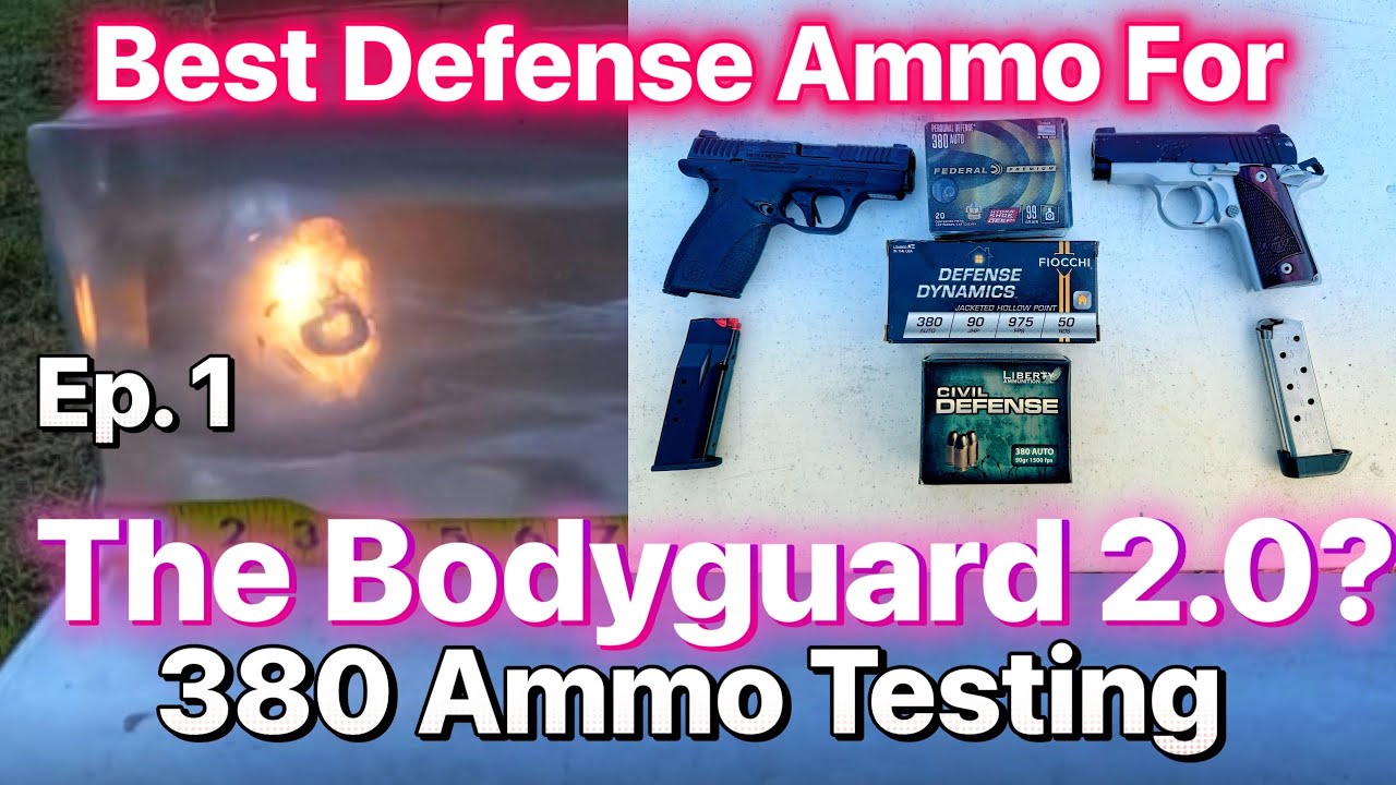 Ep 1 S&W Bodyguard 2.0 Ammo Testing: Federal Hydra Shok Fiocchi Defense Dynamics Liberty Defense