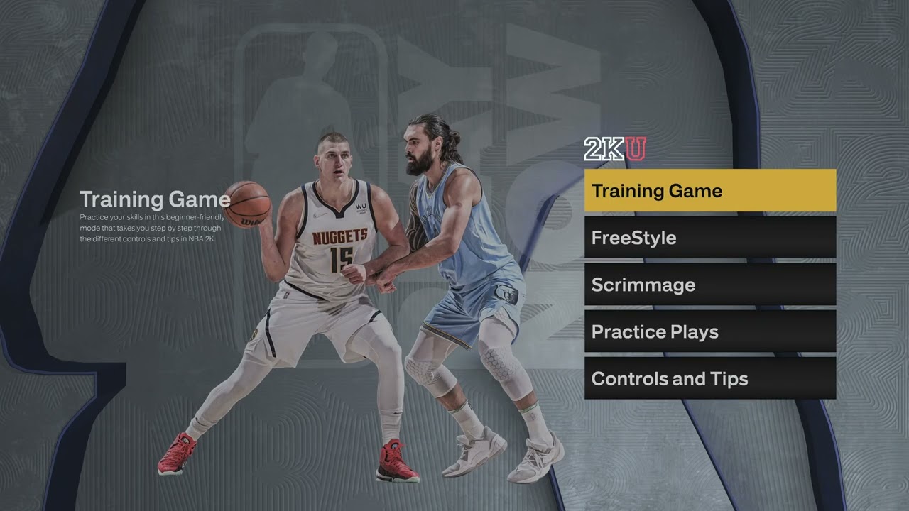 NBA 2K23 How to put custom roster in 2KU