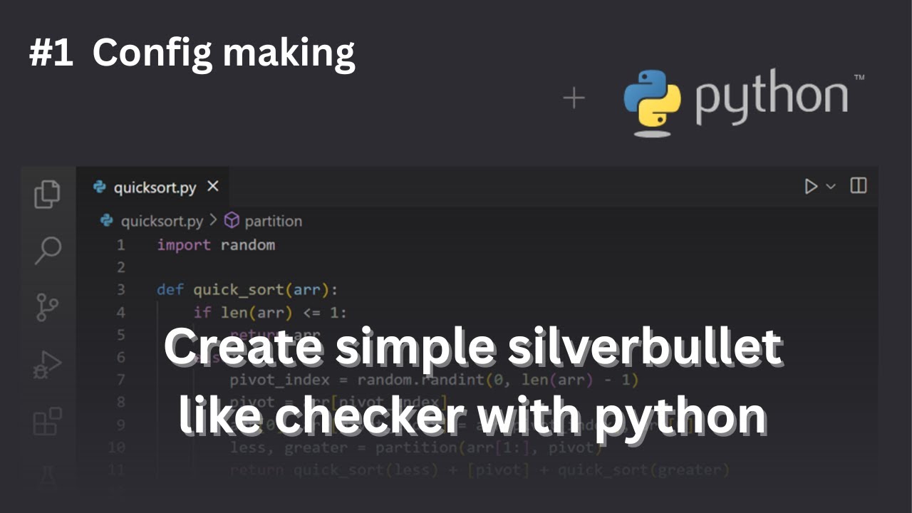 How to create python checker tool like silverbullet | @pyGuru
