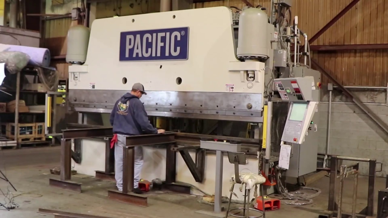 400 TON Pacific - Enutron Backgauge and Cybelec Control