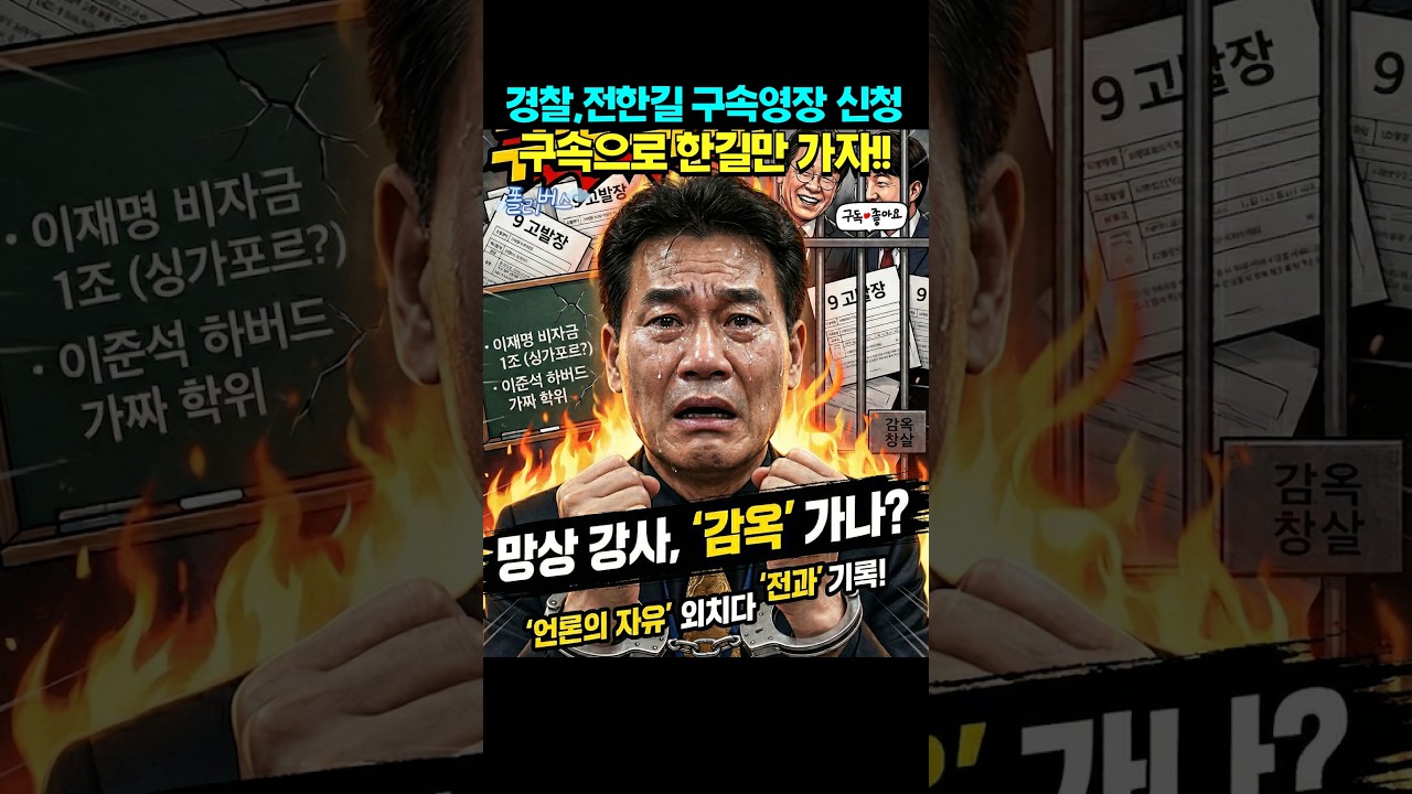 전한길을 구속하라 #전한길 #극우 #윤어게인 #이재명 #민주당