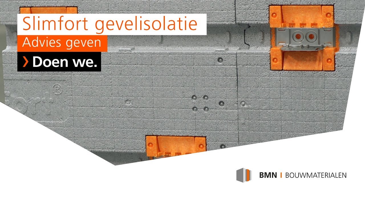 Isobouw Slimfort gevelisolatie in de praktijk | BMN Bouwmaterialen